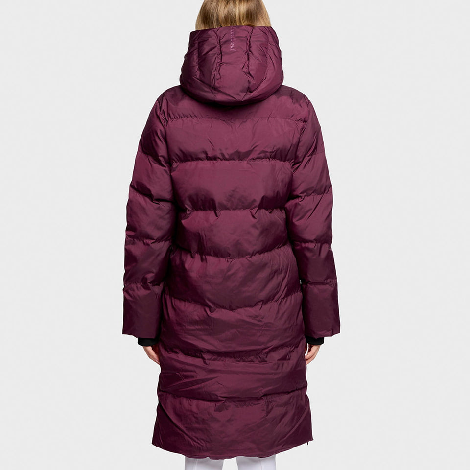 Samshield Sierra Long Puffer Coat - Plum