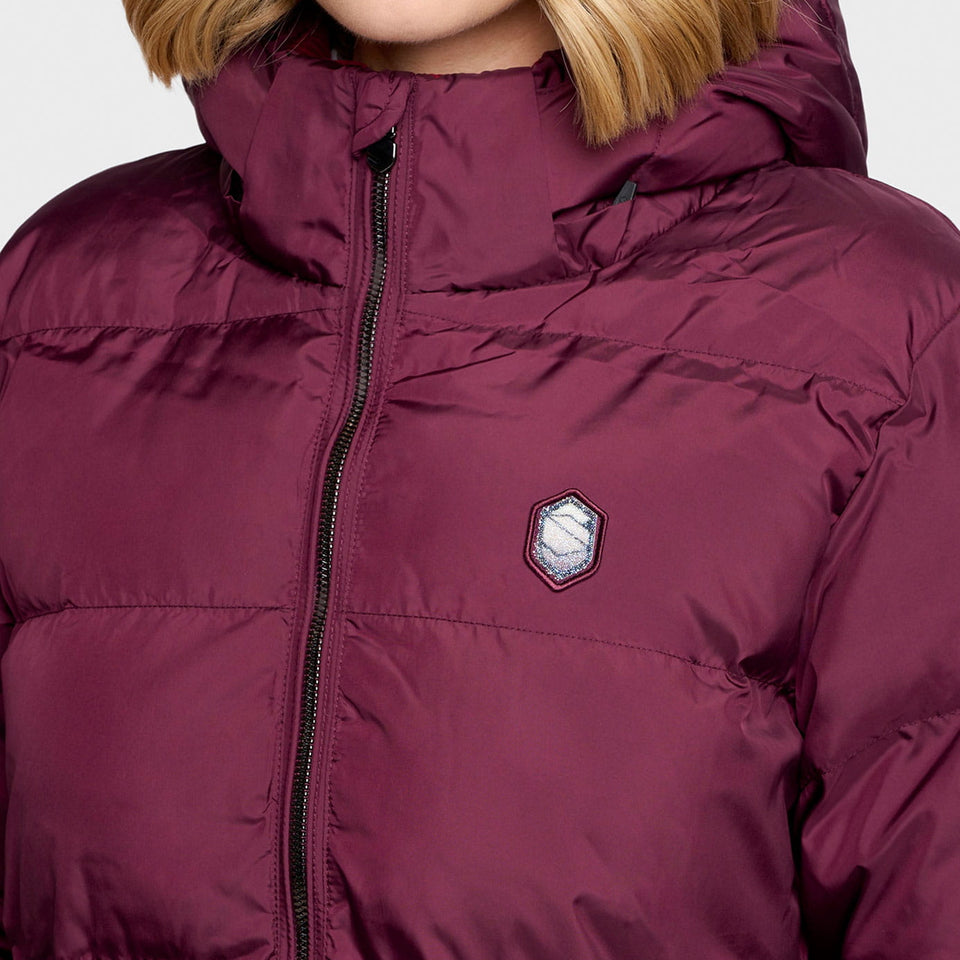 Samshield Sierra Long Puffer Coat - Plum