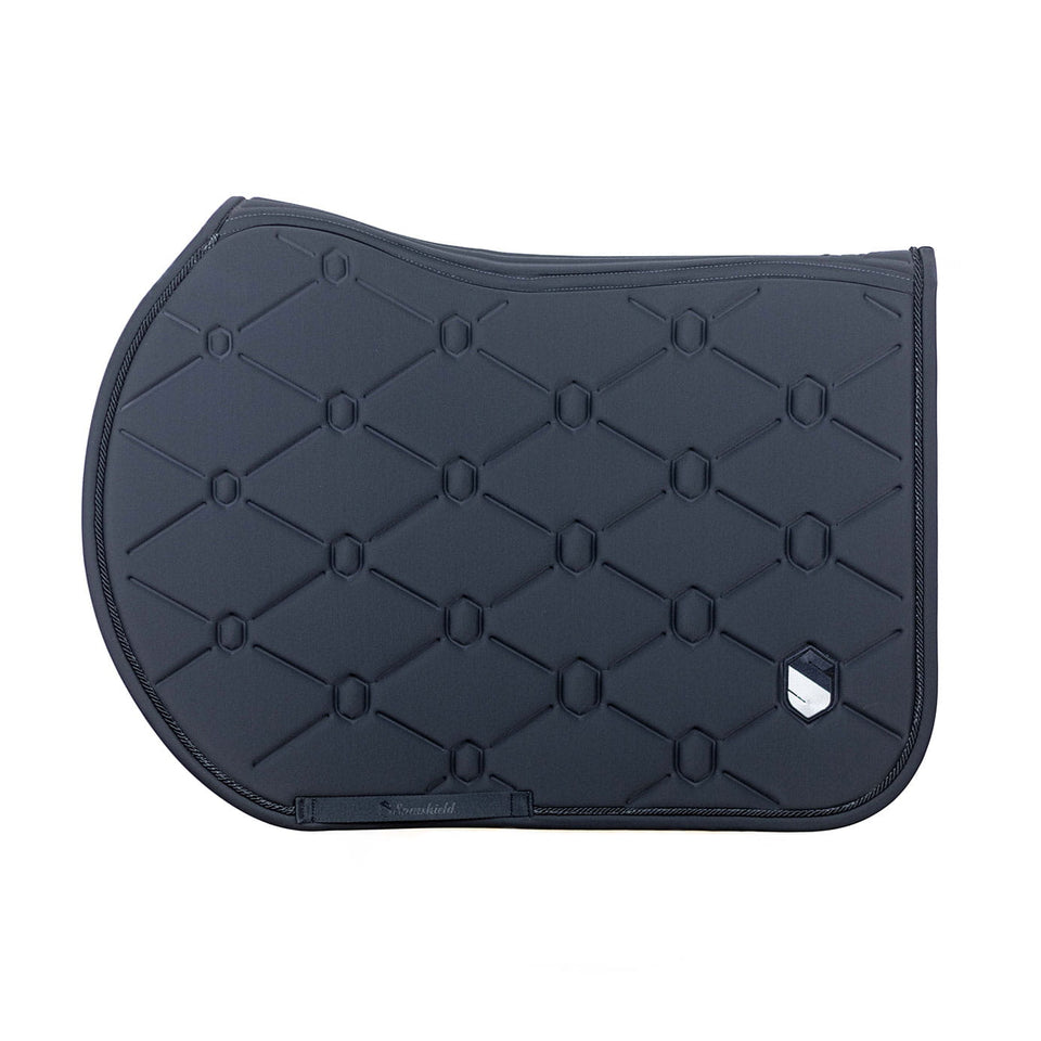 Samshield SpineShield Embroidery Jumping Saddle Cloth - Grey