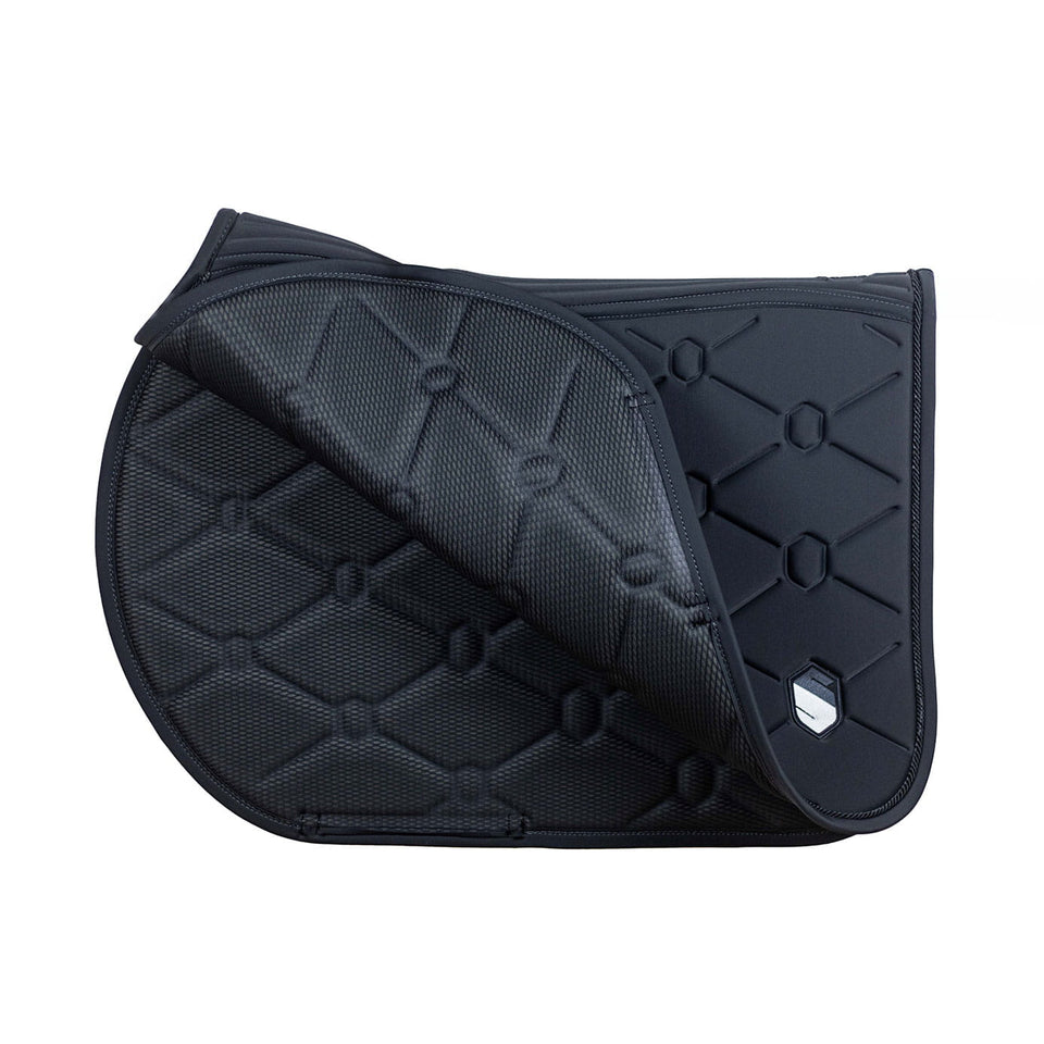 Samshield SpineShield Embroidery Jumping Saddle Cloth - Grey