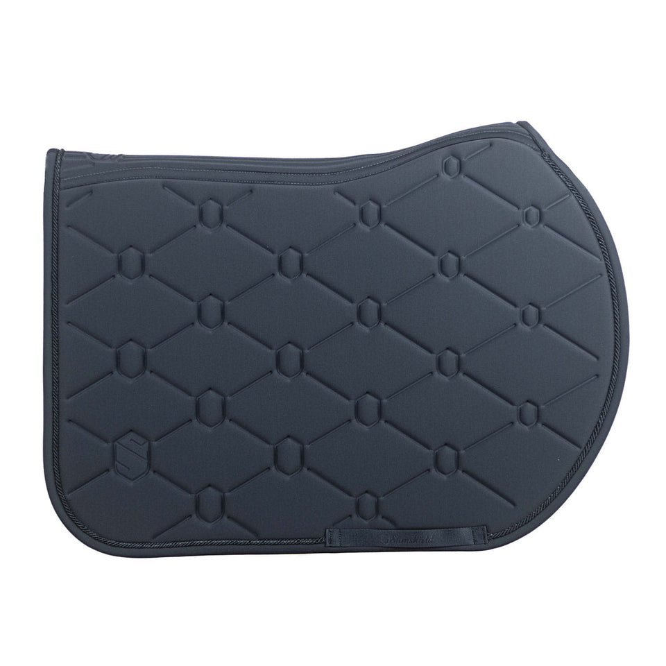 Samshield SpineShield Embroidery Jumping Saddle Cloth - Grey
