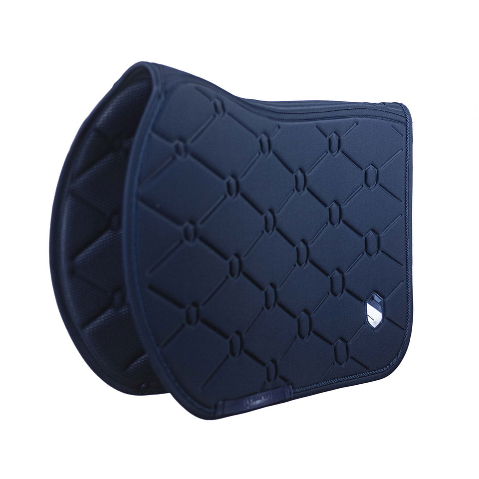 Samshield SpineShield Embroidery Jumping Saddle Cloth - Navy