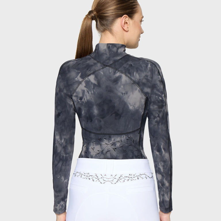 Samshield Sunniva Floral Base Layer - Moonless Night Trouble