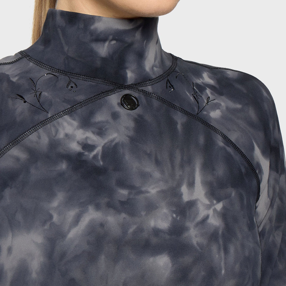 Samshield Sunniva Floral Base Layer - Moonless Night Trouble
