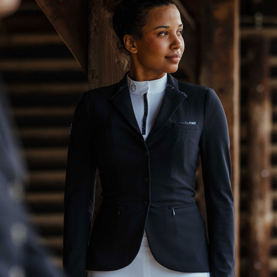 Samshield Victorine Premium Show Jacket - Navy/Cosmic Nights