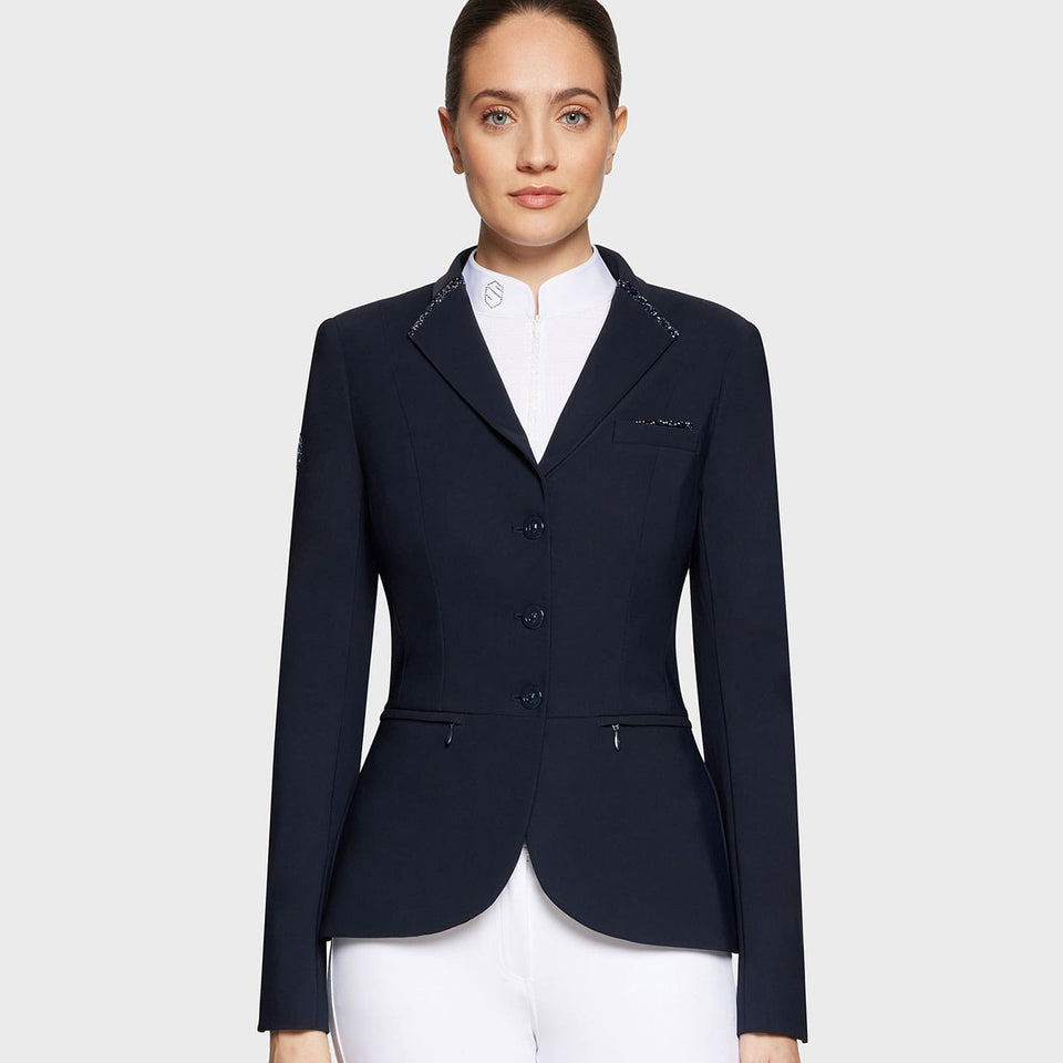 Samshield Victorine Premium Show Jacket - Navy/Cosmic Nights