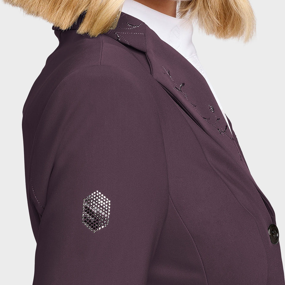 Samshield Victory Floral Show Jacket - Black Cherry