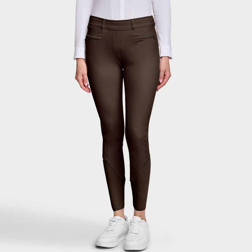 Samshield Chloe Comfort Knee Grip Breeches - Mocha