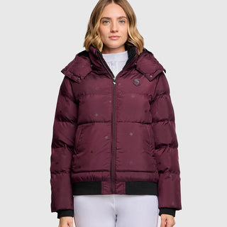 Samshield Billie Emblem Bomber Jacket - Plum