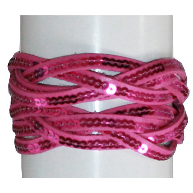 Spooks Sequin Bracelet - Pink