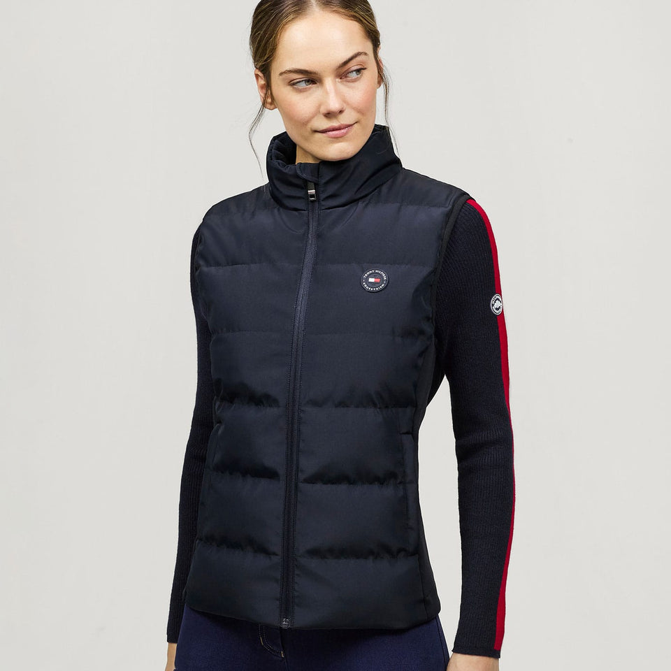 Tommy Hilfiger Aurora Quilted Gilet - Desert Sky