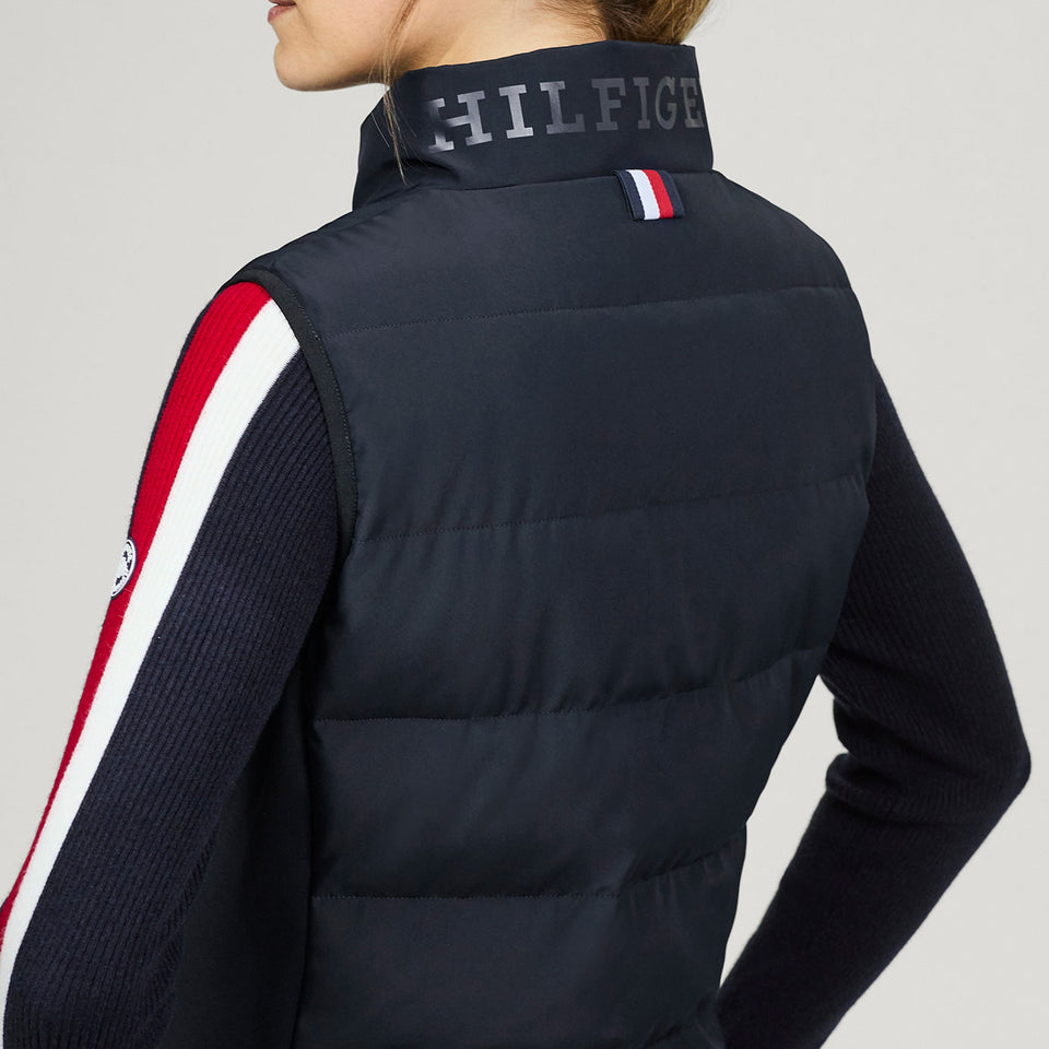 Tommy Hilfiger Aurora Quilted Gilet - Desert Sky