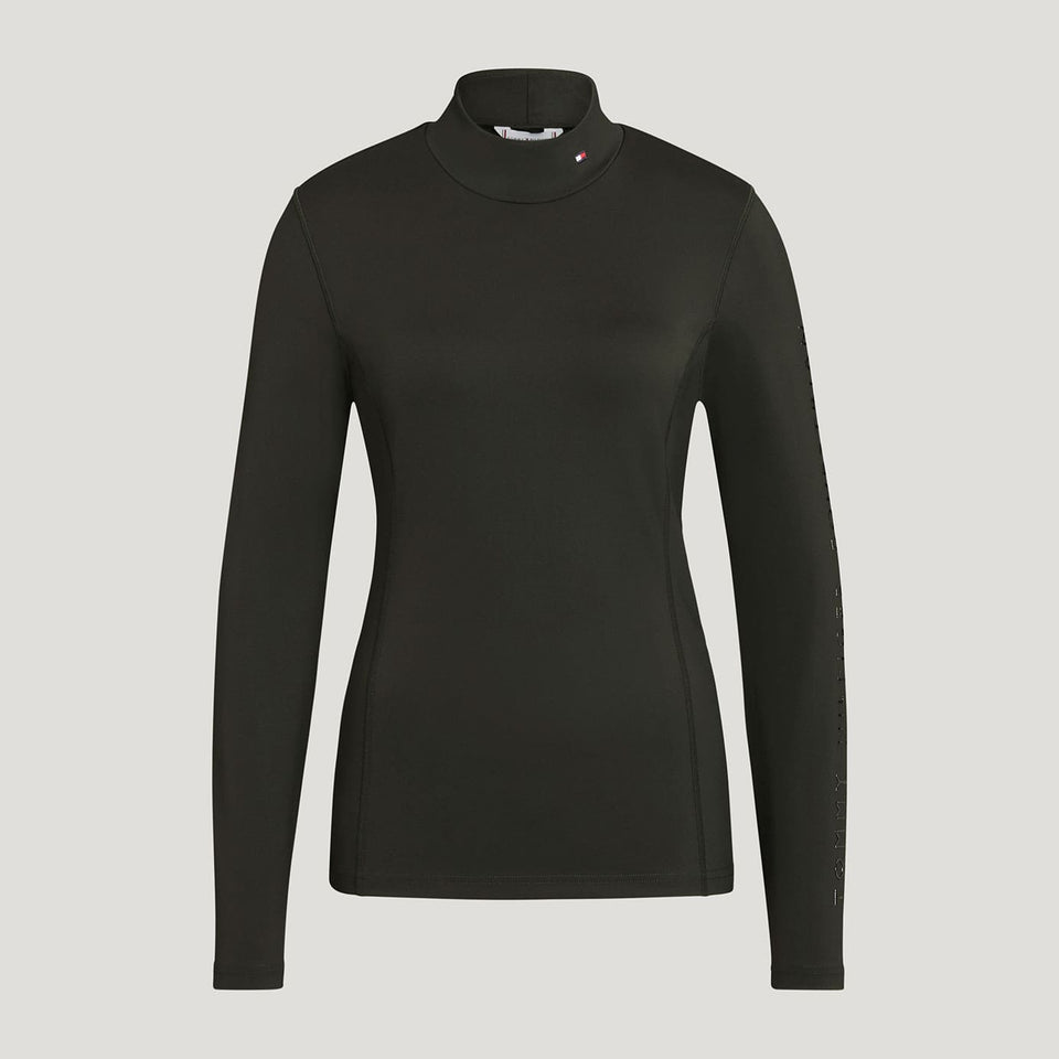 Tommy Hilfiger Ava High Neck Base Layer - Pine