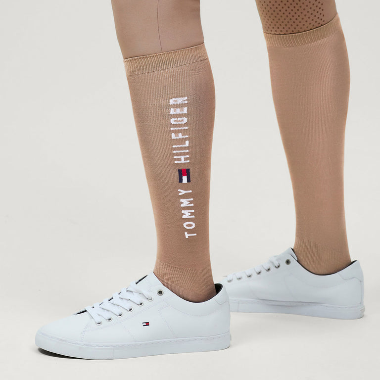 Tommy Hilfiger Clifton Riding Socks - Taupe