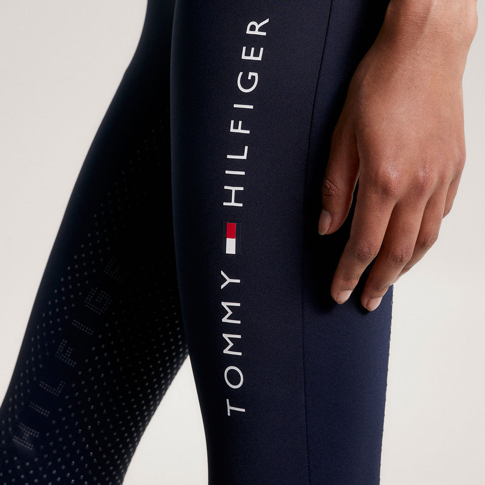 Tommy Hilfiger Elmira Full Grip Riding Leggings - Desert Sky