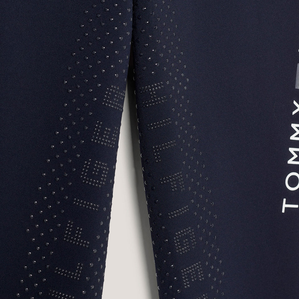 Tommy Hilfiger Elmira Full Grip Riding Leggings - Desert Sky