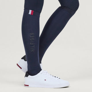 Tommy Hilfiger Erie Rhinestone Riding Socks - Desert Sky