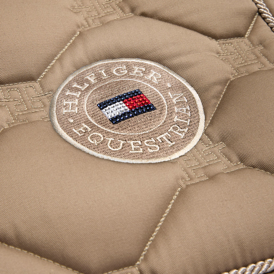 Tommy Hilfiger Liberty Dressage Saddle Cloth - Taupe