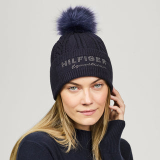 Tommy Hilfiger Perry Pompom Beanie - Desert Sky