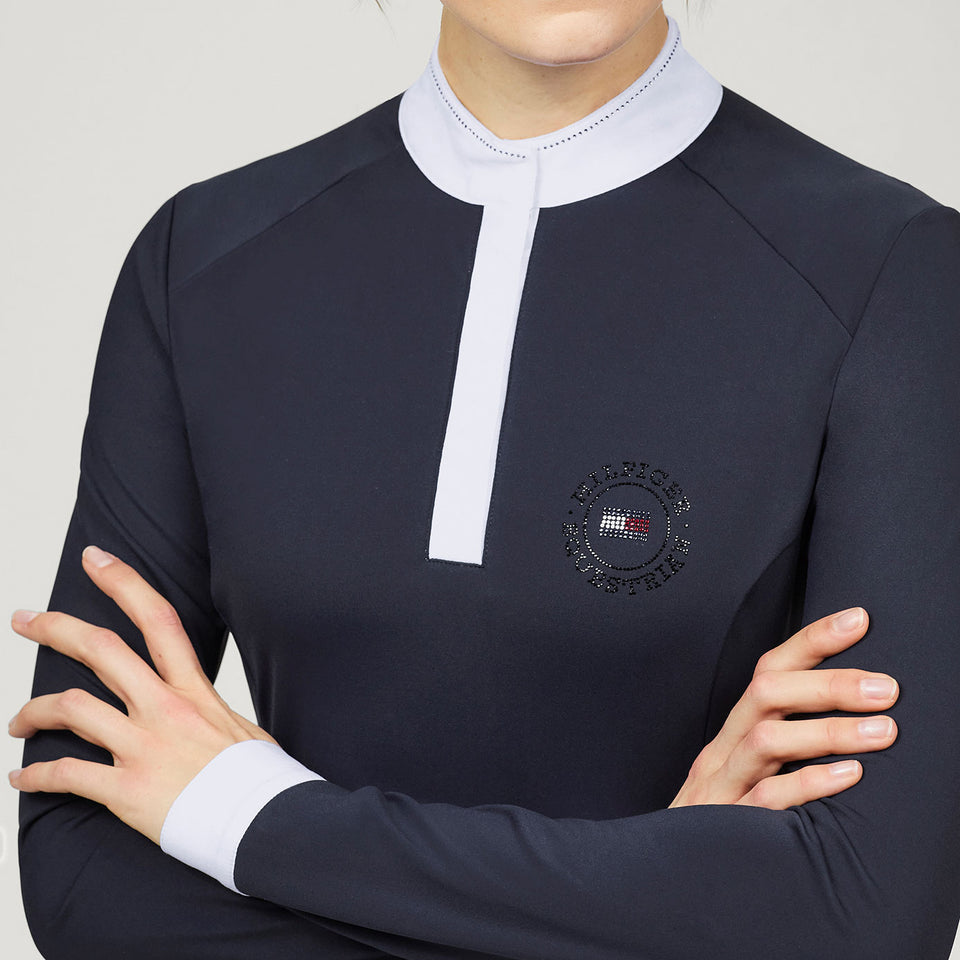 Tommy Hilfiger Taylor Rhinestone Show Shirt - Desert Sky