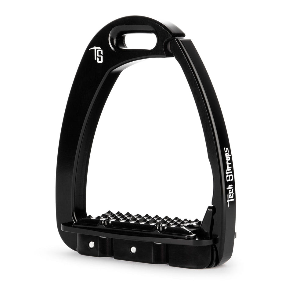 Tech Stirrups Venice Children Stirrups - Black/Black