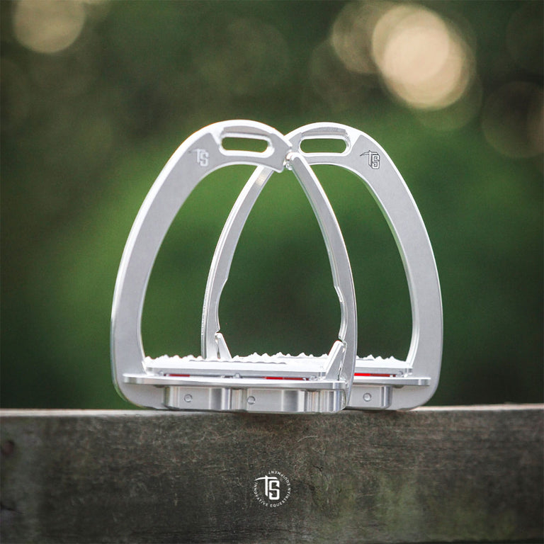 Tech Stirrups Venice Plus Evo Stirrups - Silver/Silver