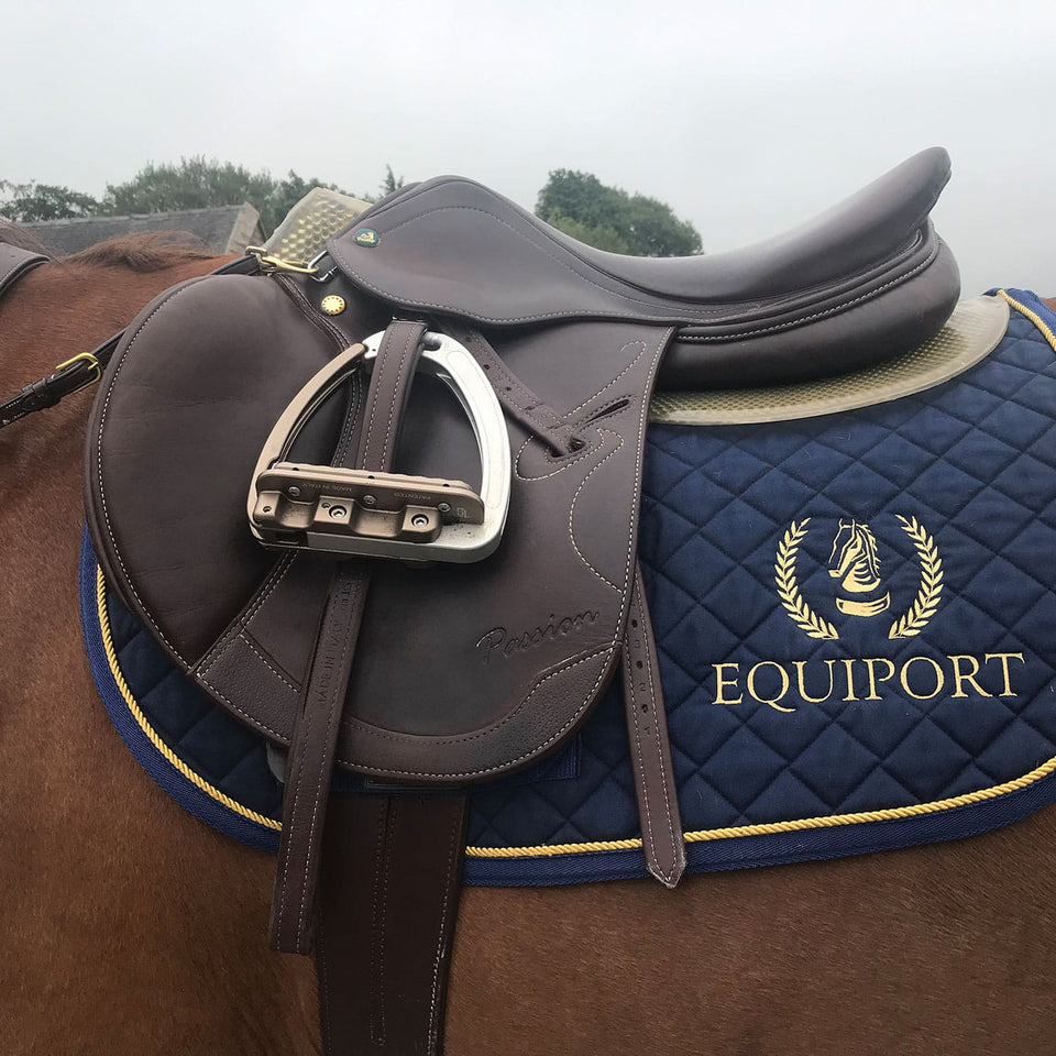 Tech Stirrups Venice Plus Evo Stirrups - Silver/Brown