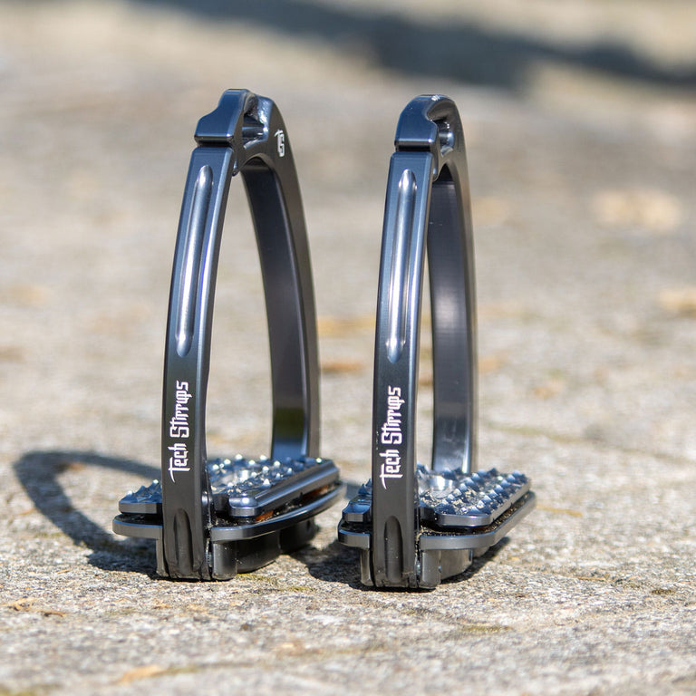 Tech Stirrups Venice Plus Evo Stirrups - Titanium
