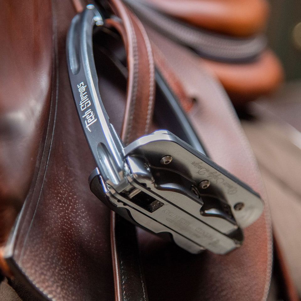 Tech Stirrups Venice Plus Evo Stirrups - Titanium
