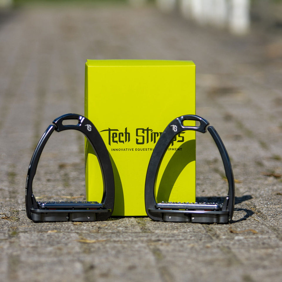 Tech Stirrups Venice Plus Evo Stirrups - Titanium
