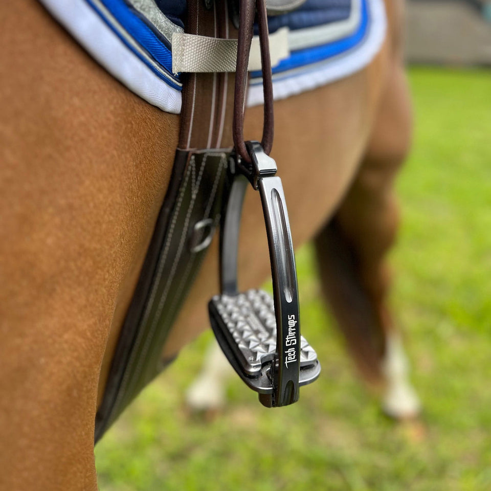 Tech Stirrups Venice Plus Evo Stirrups - Titanium