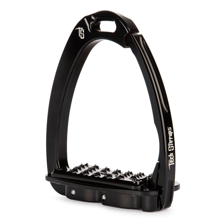 Tech Stirrups Venice Evo Sloped Stirrups - Black/Black