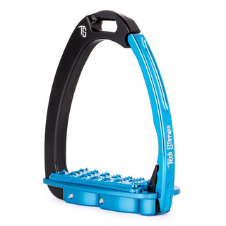 Tech Stirrups Venice Evo Sloped Stirrups - Black/Blue