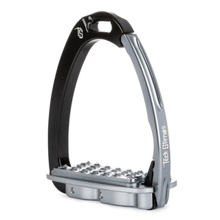 Tech Stirrups Venice Evo Sloped Stirrups - Black/Titanium