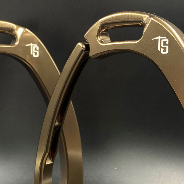 Tech Stirrups Venice Evo Sloped Stirrups - Bronze