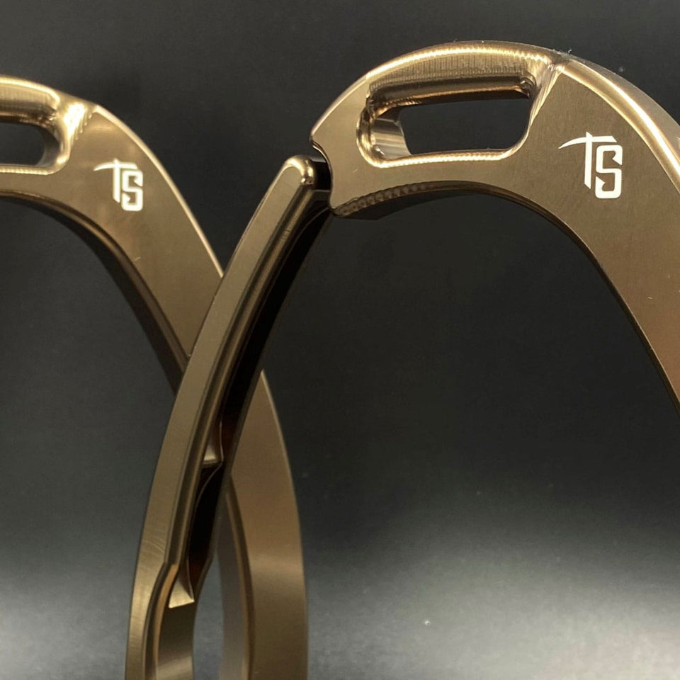 Tech Stirrups Venice Evo Sloped Stirrups - Bronze
