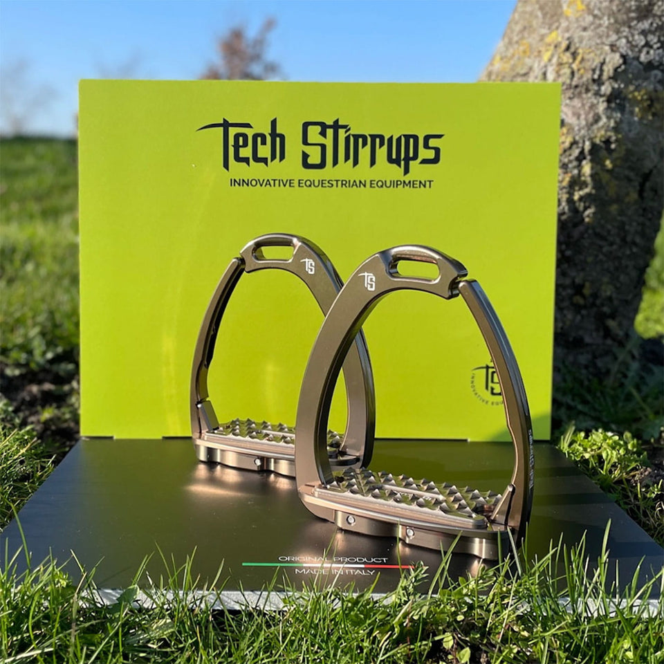 Tech Stirrups Venice Evo Sloped Stirrups - Bronze
