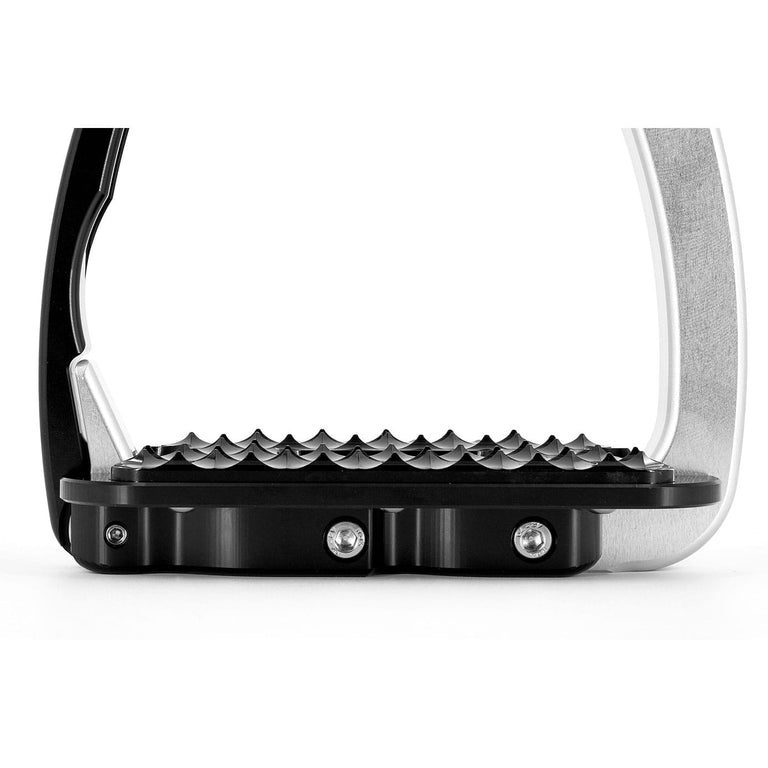 Tech Stirrups Venice Evo Sloped Stirrups - Silver/Black