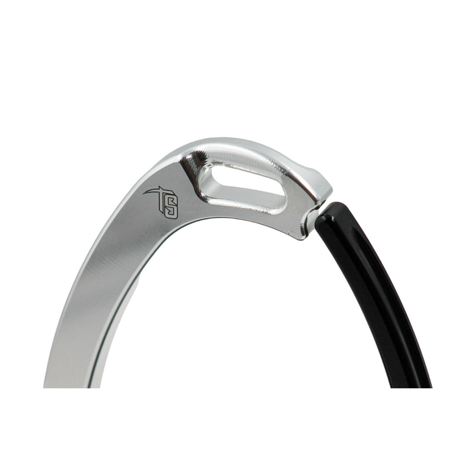 Tech Stirrups Venice Evo Sloped Stirrups - Silver/Black