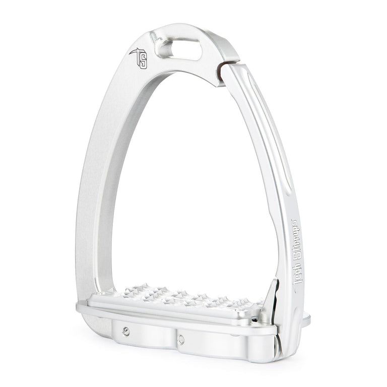 Tech Stirrups Venice Evo Sloped Stirrups - Silver/Silver