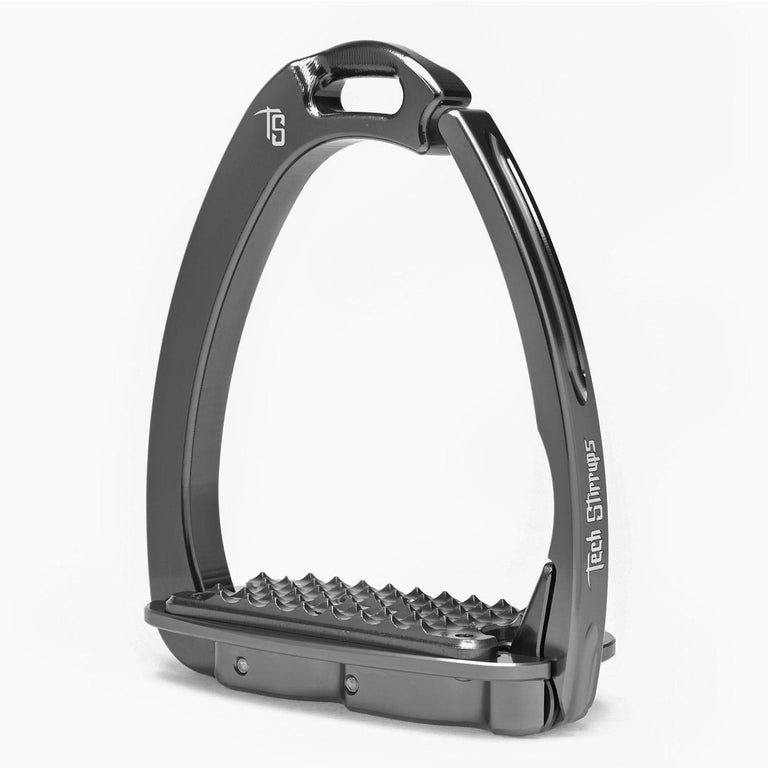 Tech Stirrups Venice Evo Sloped Stirrups - Titanium