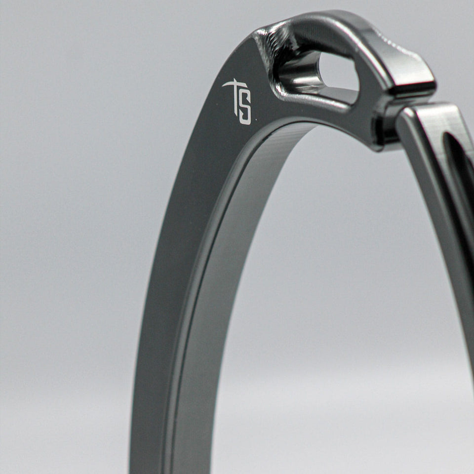 Tech Stirrups Venice Evo Sloped Stirrups - Titanium