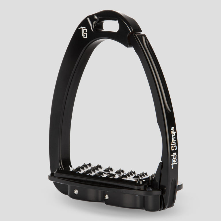 Tech Stirrups Venice Evo Flat Stirrups - Black/Black