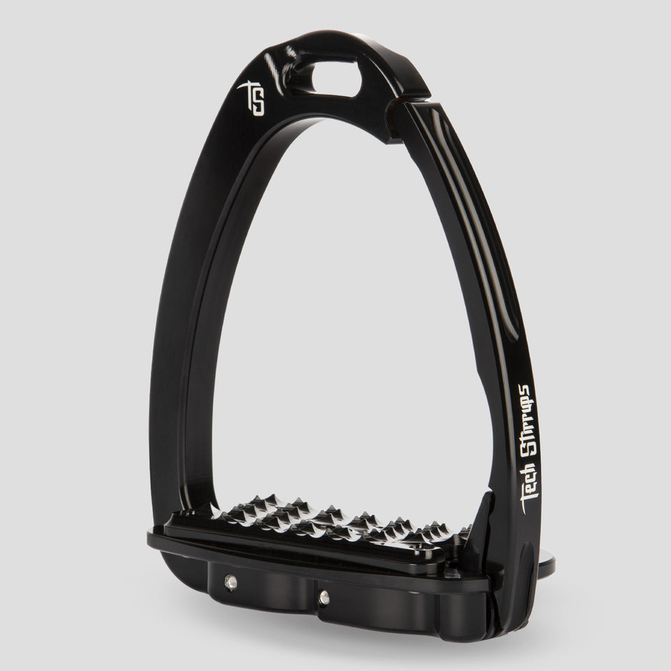 Tech Stirrups Venice Evo Flat Stirrups - Black/Black