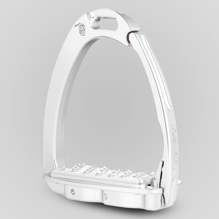 Tech Stirrups Venice Evo Flat Stirrups - Silver/Silver