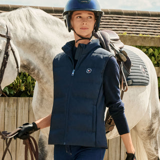 Tommy Hilfiger Aurora Quilted Gilet - Desert Sky