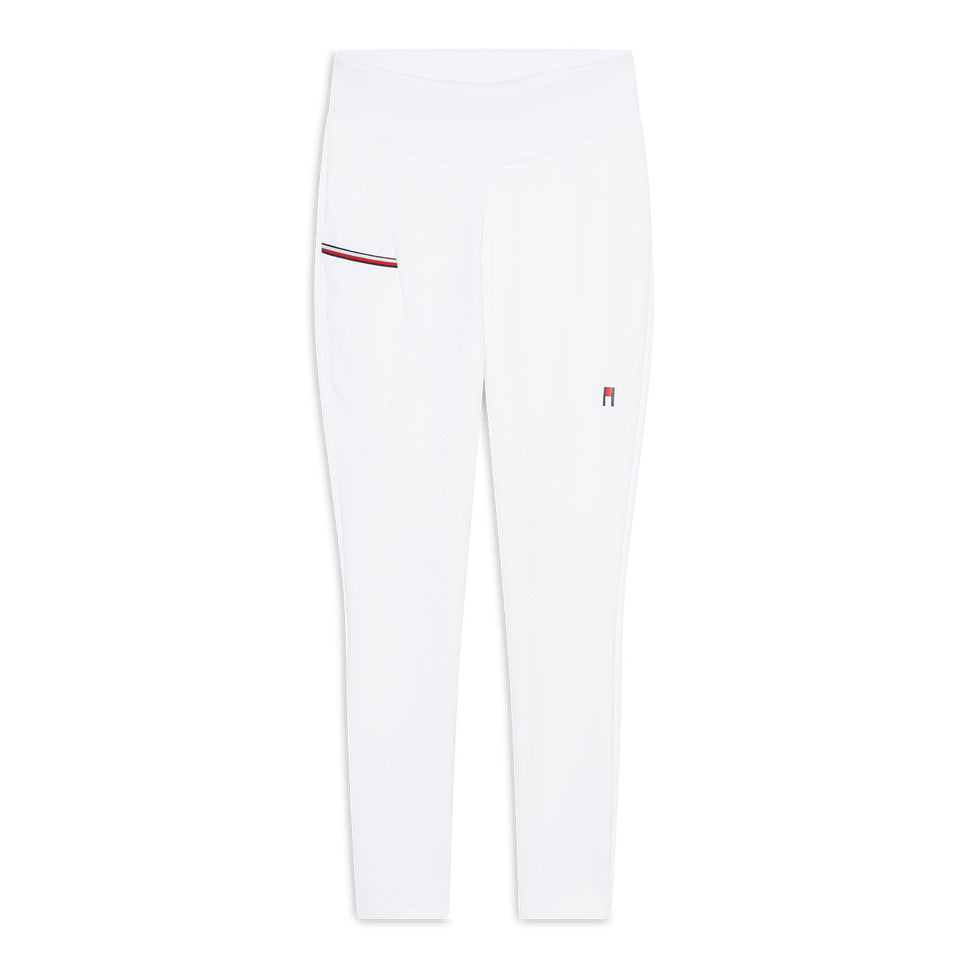 Tommy Hilfiger Elmira Full Grip Riding Leggings - White