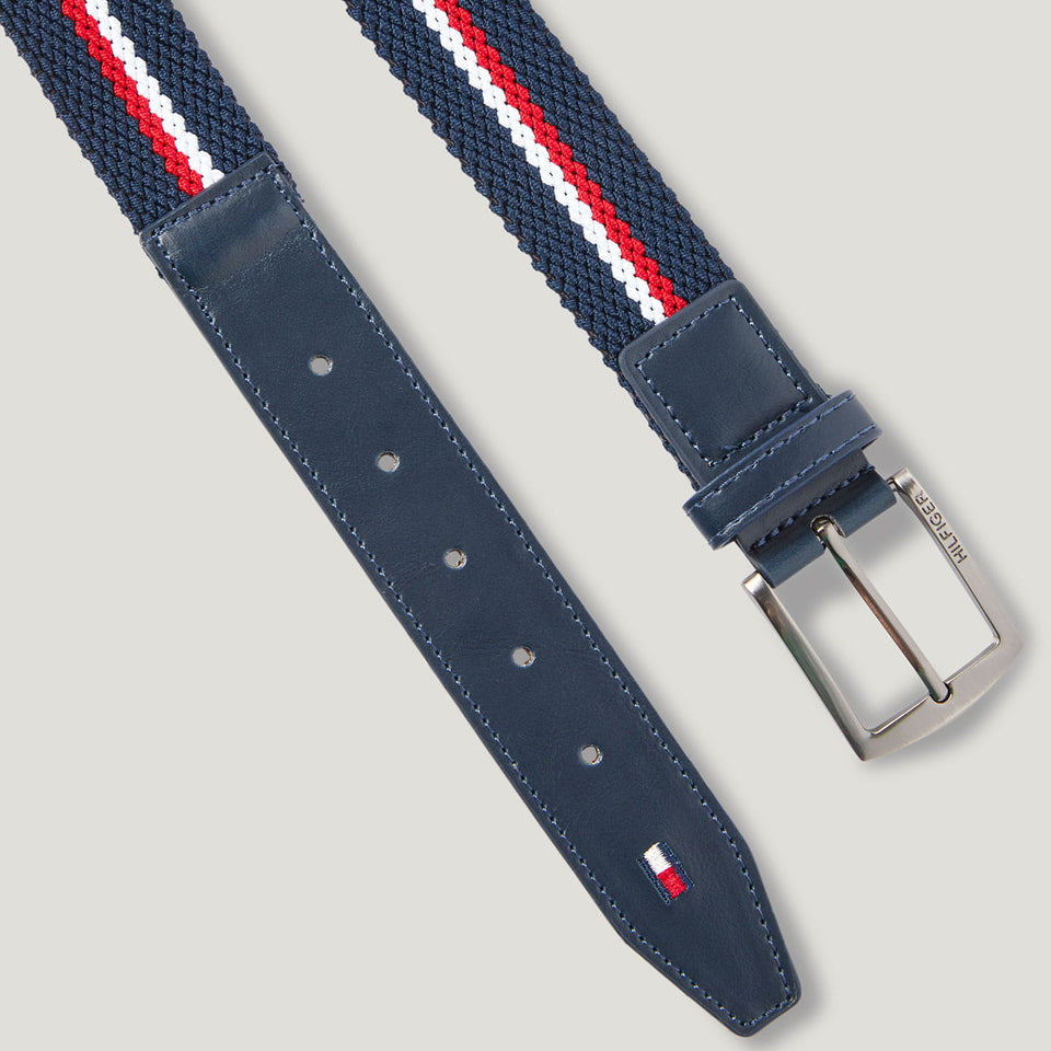 Tommy Hilfiger Anchor Elastic Belt - Desert Sky
