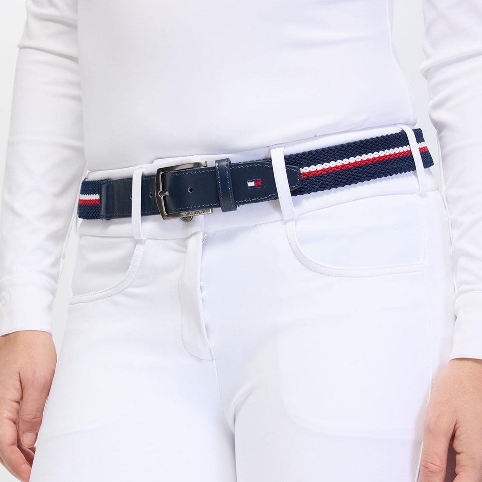 Tommy Hilfiger Anchor Elastic Belt - Desert Sky