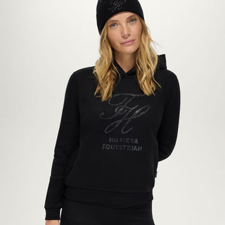 Tommy Hilfiger Estelle Rhinestone Hoodie - Black